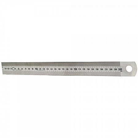 Rigle profesionale - Rigla semirigida din INOX cromat mat 1000 mm clasa 2