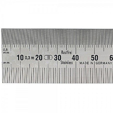 Rigla semirigida din INOX cromat mat 5000 mm clasa 2 [2]