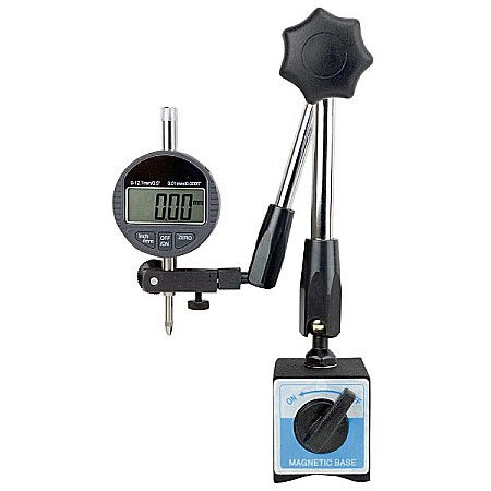 Dispozitive metrologice de masura - Set ceas comparator digital cursa 12mm citire 0.01mm cu suport magnetic 80Kgf