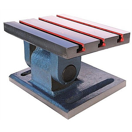 Suporti montaj - Suport de montaj din fonta reglabil 0°-90° cu canelura in T 250 x 300 x 190 mm