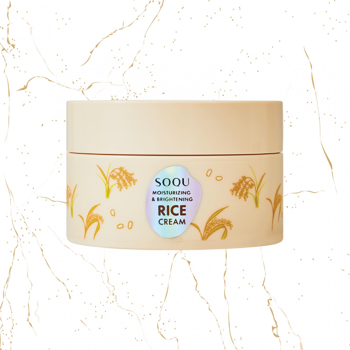 Crema de fata hidratanta cu orez SOQU Moisturising & Brightening - miglo.ro