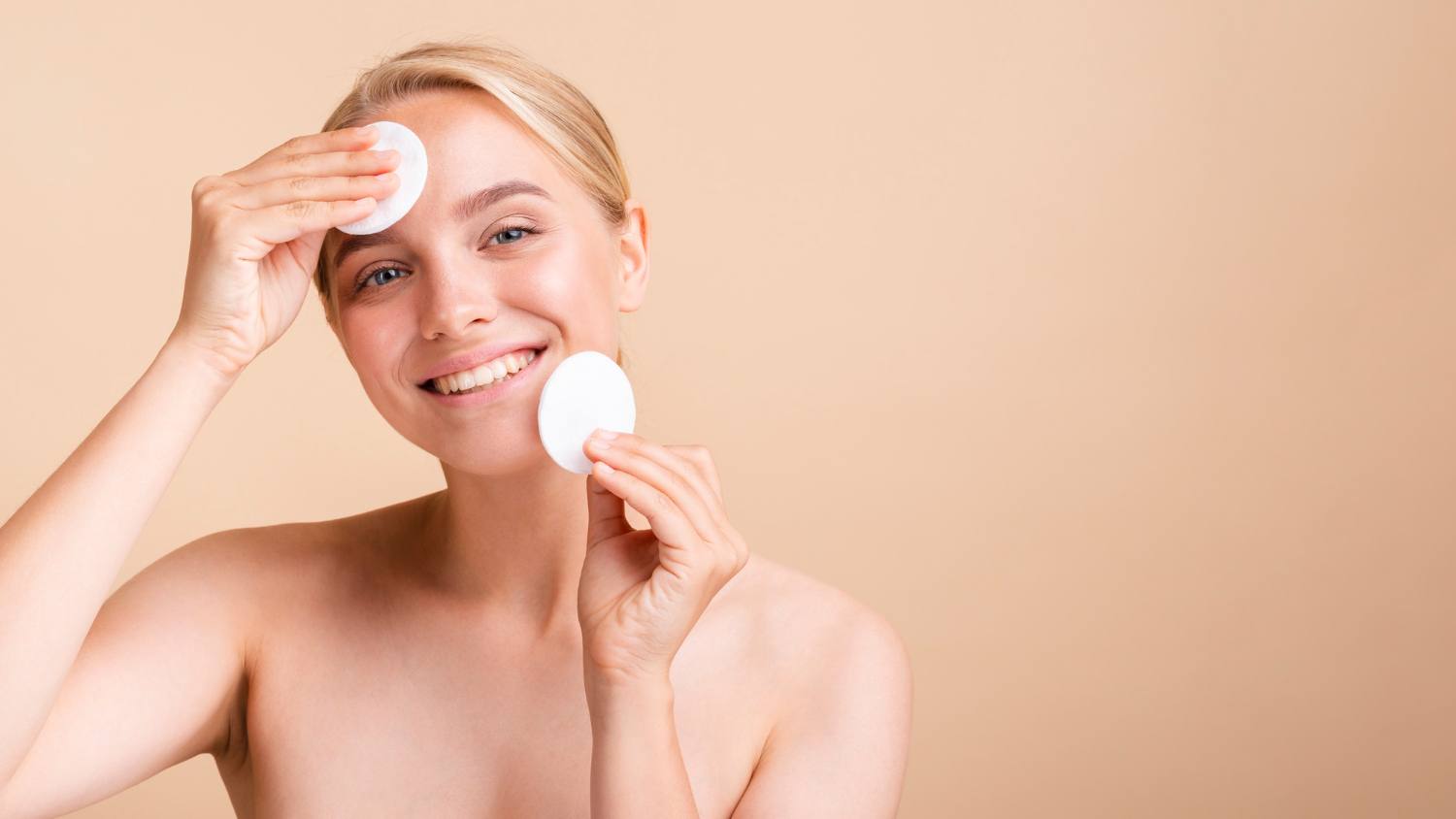 ingrijirea tenului dupa tratamentele faciale - curatare fata, dischete demachiante