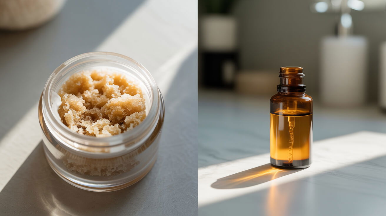 exfolierea mecanica, chimica, enzimatica si profesionala - miglo.ro