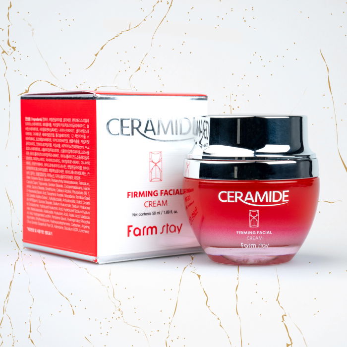 Crema de fata pentru fermitate Farmstay Ceramide Firming, 50 ml [2]