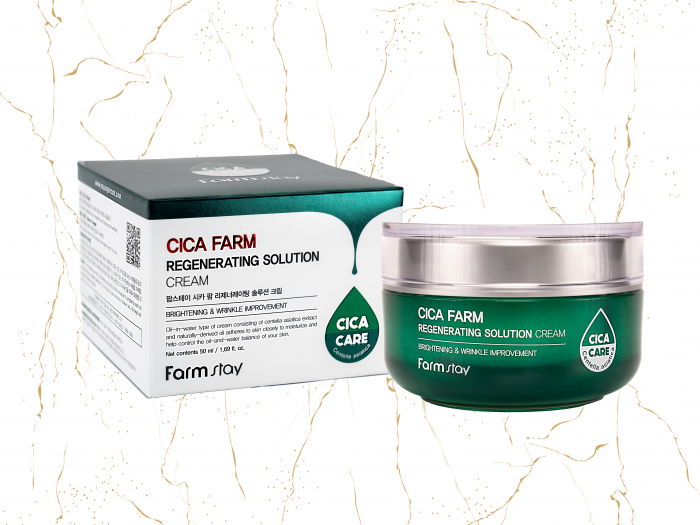 Crema de fata regeneratoare Farmstay Cica Farm Regenerating Solution, 50ml [2]