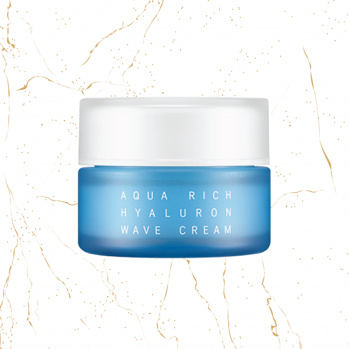 Crema de hidratare cu acid hialuronic Ottie Aqua Rich Hyaluron Wave, 60 ml [1]