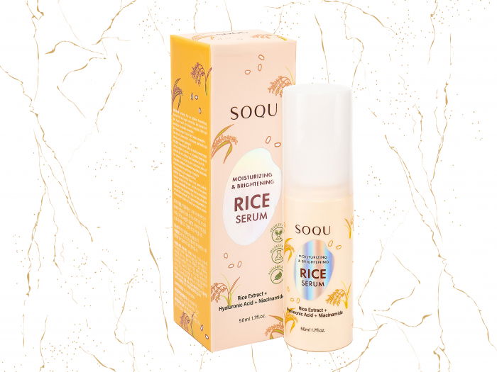 Ser de fata hidratant cu orez SOQU Moisturing & Brightening, 50 ml [2]