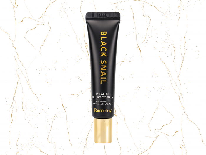 Ser roll on pentru ochi Farmstay Black Snail Premium, 25ml [1]