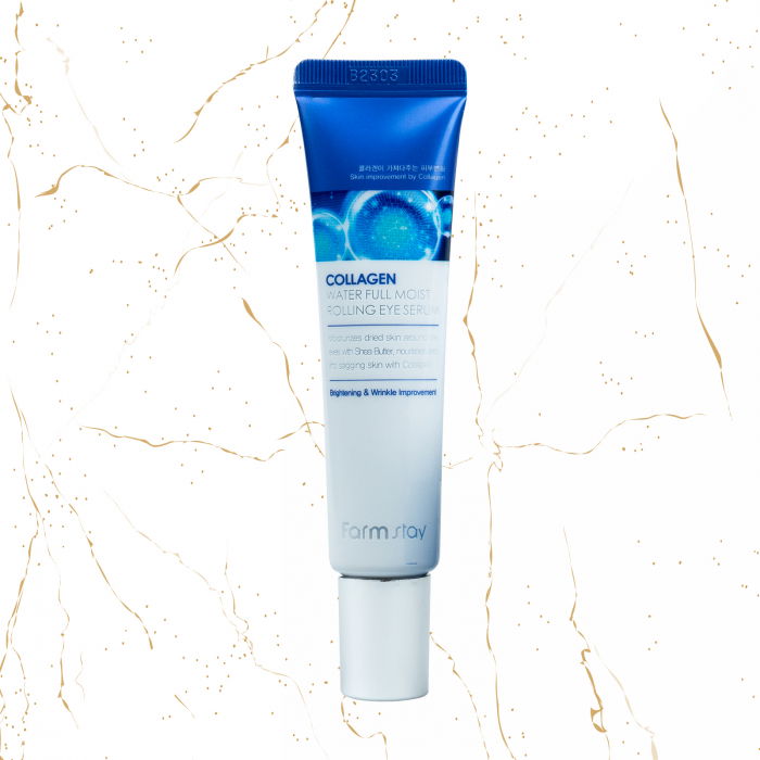 Ser roll on pentru ochi Farmstay Collagen Water Full Moist, 25 ml [1]
