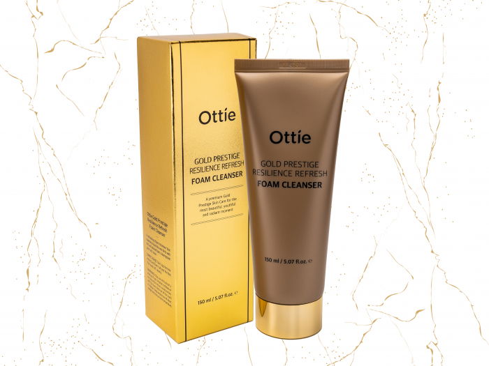 Spuma de curatare fata anti-aging Gold Prestige Resilience Refresh, 150ml [2]