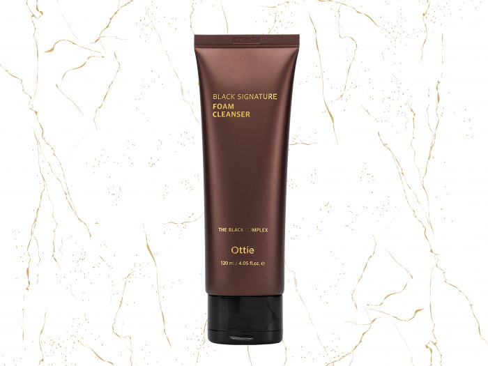 Spuma de curatare fata antirid  Ottie Black Signature, 120ml [1]