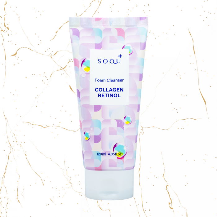 Spuma de curatare SOQU Collagen Retinol, 120 ml [1]