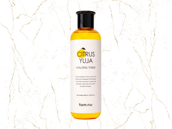 Toner de fata  cu citrice Yuja Farmstay Citrus Yuja Vitalizing, 280ml [1]