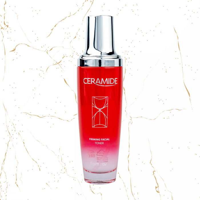 Toner de fata pentru fermitate Farmstay Ceramide Firming, 130 ml [1]
