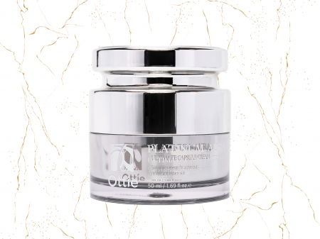 Creme coreene - Crema de fata antirid Ottie Platinum Aura Ultimate Capsule, 50ml