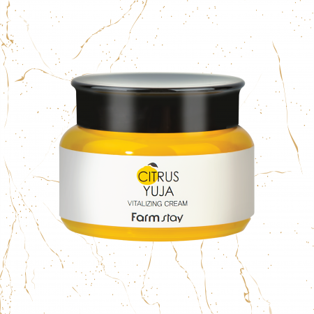 Creme coreene - Crema de fata cu citrice Yuja Farmstay Citrus Yuja Vitalizing, 100g