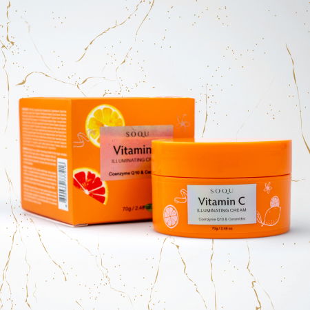 Crema de fata cu vitamina C SOQU Vitamin C Illuminating, 70 g [1]
