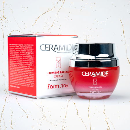 Crema de fata pentru fermitate Farmstay Ceramide Firming, 50 ml [1]