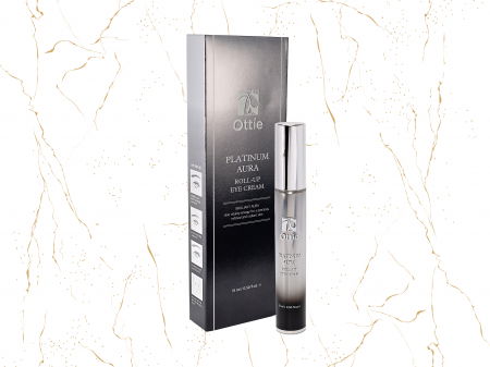 Crema de ochi antirid Ottie Platinum Aura Roll-Up, 15ml [1]
