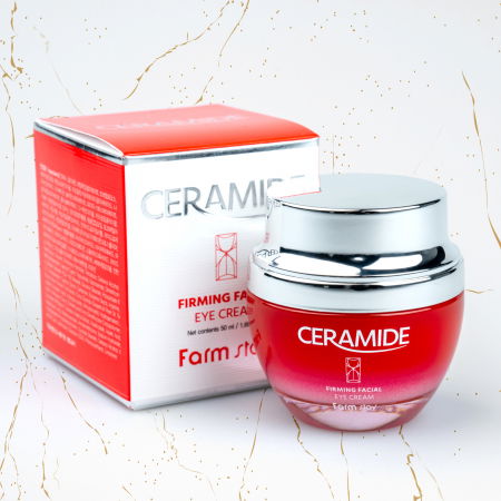 Crema de ochi pentru fermitate Farmstay Ceramide Firming, 50 ml [1]
