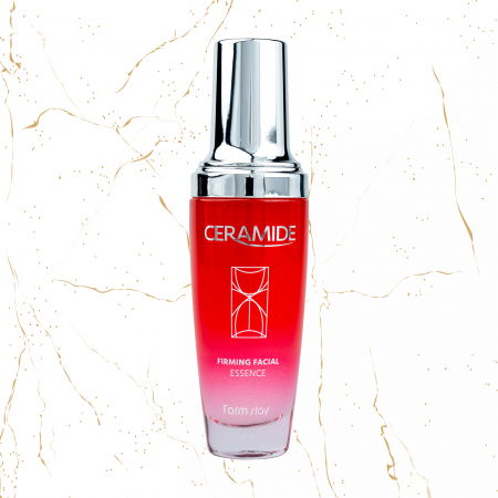 Produse de fata coreene - Esenta pentru fermitate faciala Farmstay Ceramide Firming, 50 ml
