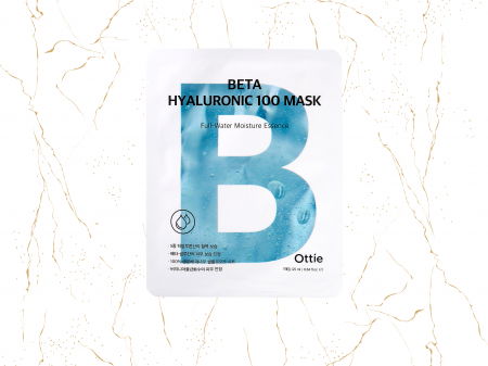 Masti coreene & Patch-uri ochi coreene - Masca de fata cu acid hialuronic Ottie Beta Hyaluronic 100, 25ml