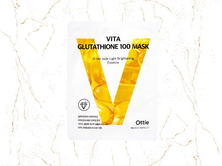 Masti coreene & Patch-uri ochi coreene - Masca de fata Ottie Vita Glutathione 100, 25ml