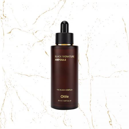 Seruri coreene - Ser de fata antirid Ottie Black Signature, 50ml