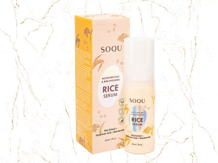 Ser de fata hidratant cu orez SOQU Moisturing & Brightening, 50 ml [1]