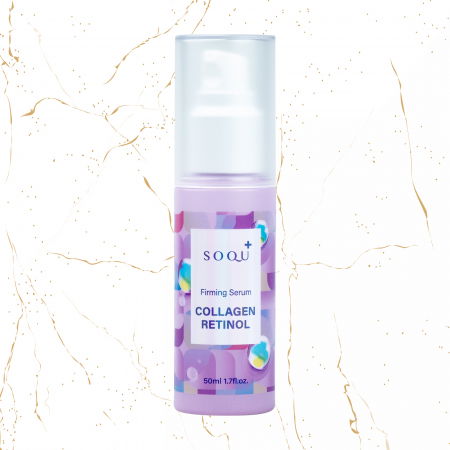 Seruri coreene - Ser de fata pentru fermitate SOQU Collagen Retinol Firming, 50 ml