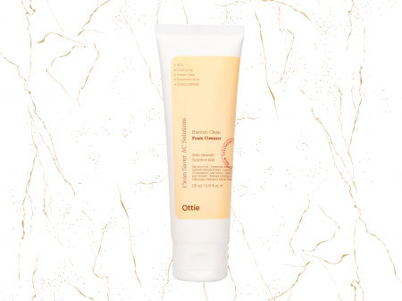 Spuma de curatare coreeana - Spuma de curatare anti-acnee  Ottie Blemish Clean, 120ml