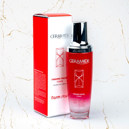 Toner de fata pentru fermitate Farmstay Ceramide Firming, 130 ml [1]