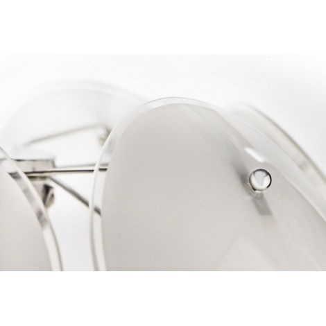 Lustra extravaganta Lovisa 60x50 cm, sticla alba/fumurie, design modern, AZ 2996 - Azzardo [5]