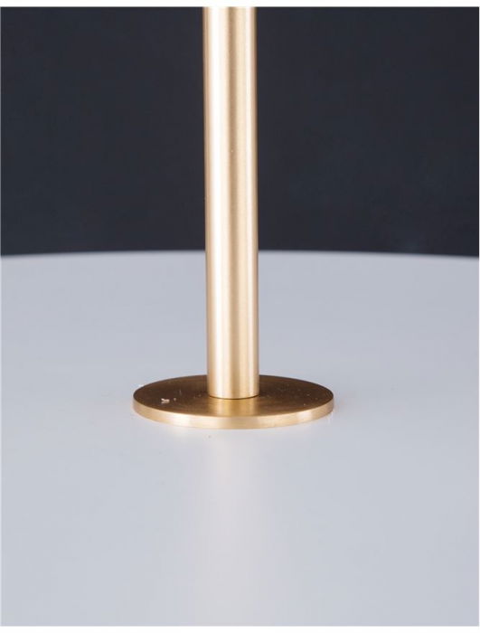 Lustra LED premium disc rotund metal Steen diverse culori, Ø 50 cm, inaltime reglabila, 910623 - Novaluce [14]