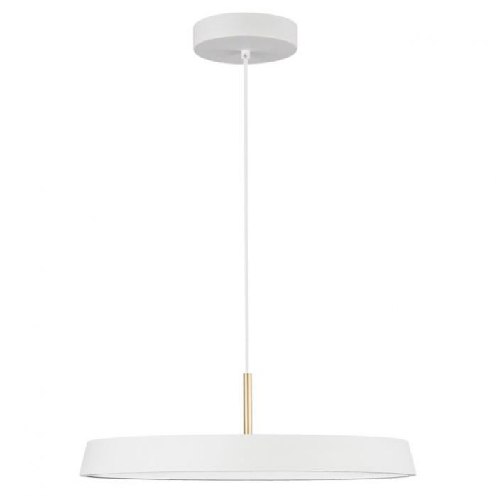 Lustra LED premium disc rotund metal Steen diverse culori, Ø 50 cm, inaltime reglabila, 910623 - Novaluce [10]