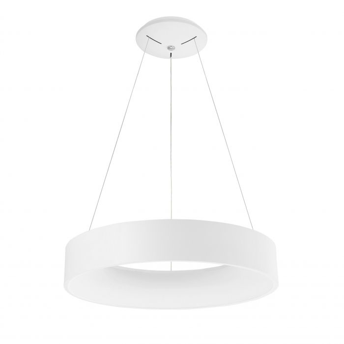 Lustra moderna rotunda LED Rondo Full Ø60 cm, metal maro/gri/negru/alb, 6167205 - Novaluce [1]