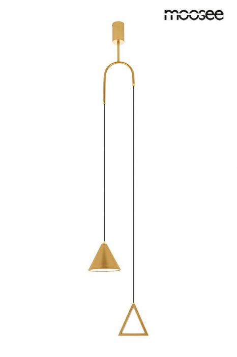 Lustra suspendata MOOSEE ACUSTICA aurie, MSE010100331 - King [1]