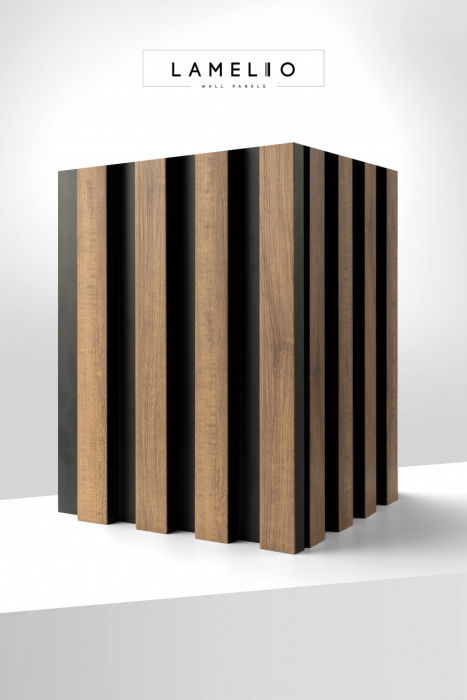 Panou riflat 3D Vasco, Oak Craft, 270x11.7cm, Lamelio [4]