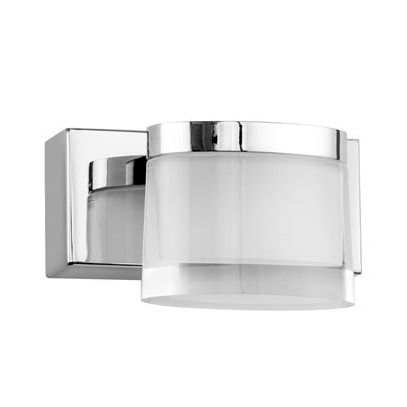 Lustra baie - Aplica LED perete baie Agusti, 1/2 surse de lumina din acril, baza metal, IP44, 9122311 - Novaluce