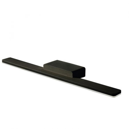 Lustra baie - Aplica oglinda baie neagra LED Jela 60/90 cm, stil liniar, design modern, AZ 3347 - Azzardo