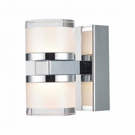 Lustra baie - Aplica perete baie LED Alva 12,5x14 cm, design modern, rezistenta la apa, AZ 3361 - Azzardo