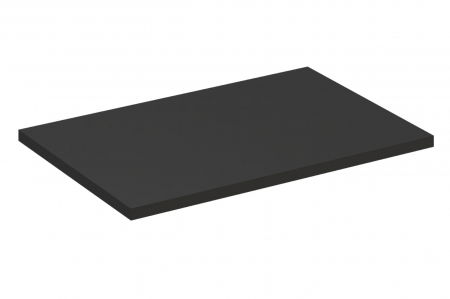 Blaturi - Blat baie 80 cm negru mat COMAD