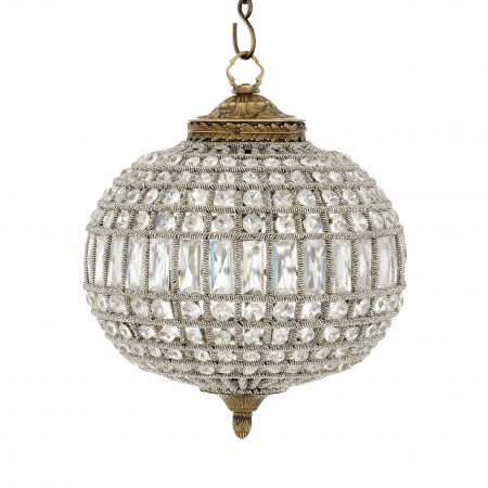 Lustre -   Candelabru Kasbah Oval S finisaj din alamă antică 106267 EICHHOLTZ