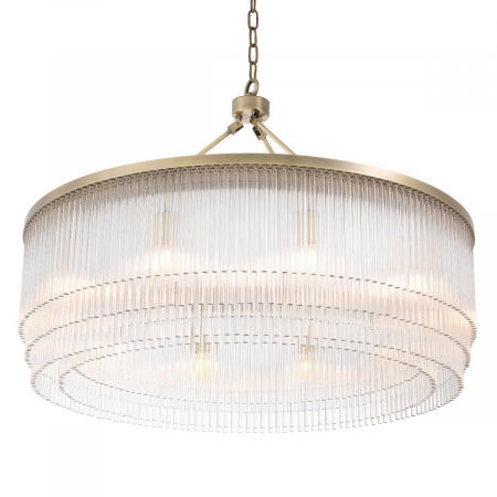 Lustre Dormitor -   Candelabru Hector L finisaj din alamă periată ușoară 114378 EICHHOLTZ