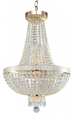 Lustre Dormitor - Candelabru Bella DIA750-TT40-WG, 7xE14, auriu, IP20, Maytoni