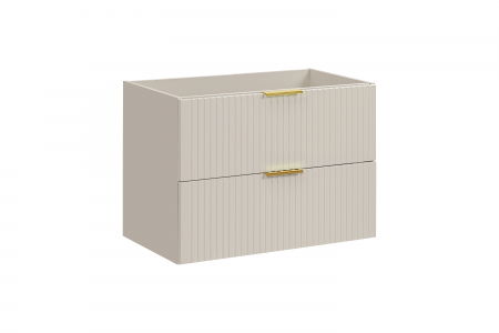 Produse - Dulap sub lavoar baie 80cm 2 sertare Adel Cashmere, cashmir mat COMAD