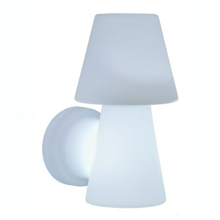 Decoratiuni gradina cu iluminare LED - Lampa perete gradina tip veioza Maram, iluminare LED, LUMLL035OPNW - King