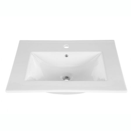 Produse - Lavoar baie 60/80/120 cm ceramic alb Lava White COMAD