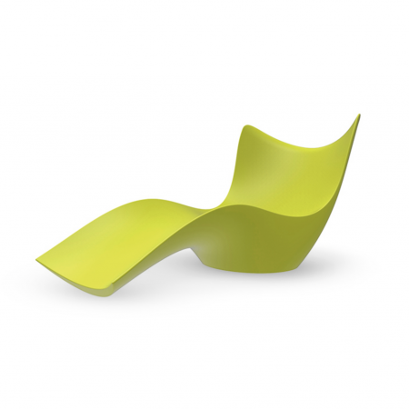 Loungere tapitate & sezlonguri pentru gradina si piscina - Lounger piscina premium Surf 188 cm, forma ergonomica moderna, iluminare LED, 51011 - Vondom