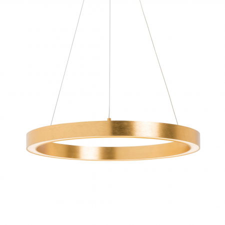 Lustre Dormitor - Lustra aurie design circular CARLO 60 cm metal / plastic, 003064-020121 - Zumaline